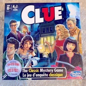 Get a clue! With this classic murder mystery game! New